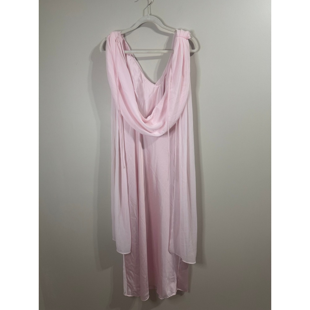 Show Me Your Mumu Pink Cowl Neck Maxi Dress with Formal Evening Gown - Picture 5 of 5
